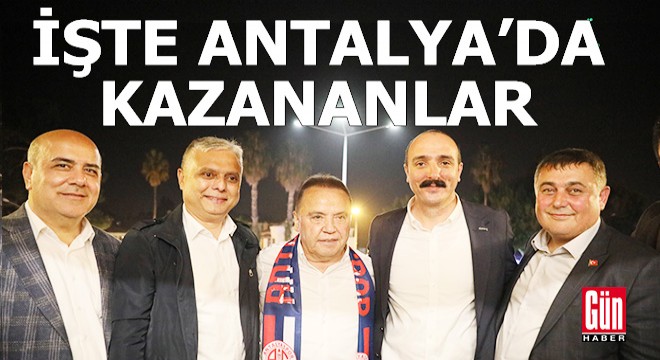 CHP Antalya da tarih yazdı