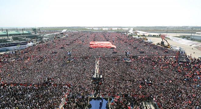 Cumhurbaşkanı Erdoğan’dan Büyük İstanbul Mitingi paylaşımı