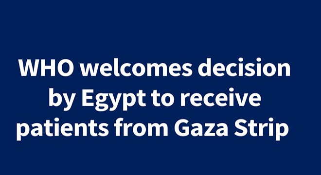 DSÖ’den Mısır’a Gazze’den 81 yaralıyı aldığı için teşekkür