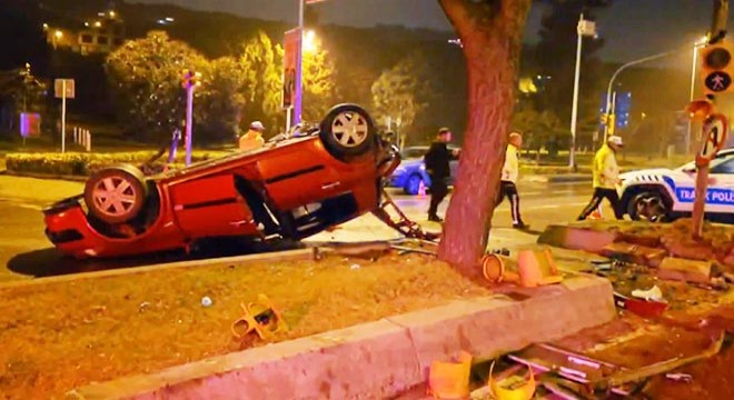 Demokrat Parti İstanbul İl Başkanı trafik kazası geçirdi