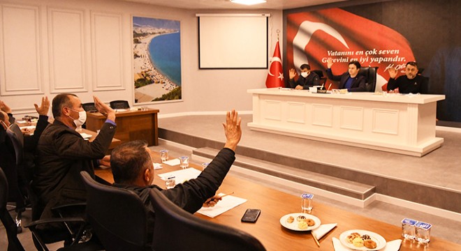 Demre Belediye Meclisi Ocak ayı toplantısını yaptı