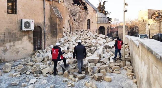 Deprem bölgesinde hasar alan kültürel miraslar koruma altına alındı