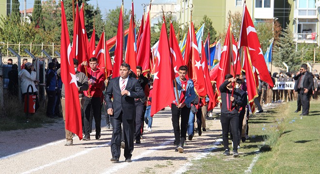 Dinar da Cumhuriyet Bayramı kutlandı