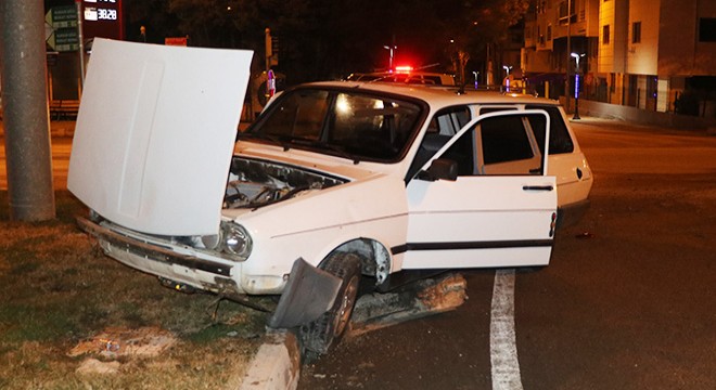 Ehliyetsiz alkollü sürücü ceza kesildikten sonra kaza yaptı
