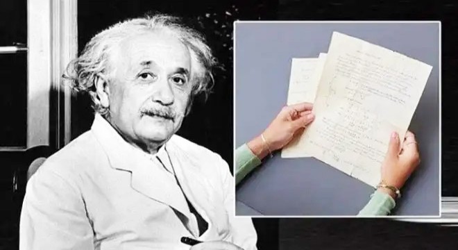Einstein ın notları satıldı
