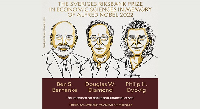 Ekonomi dalındaki Nobel Ödülü, finansal kriz araştırmalarına verildi
