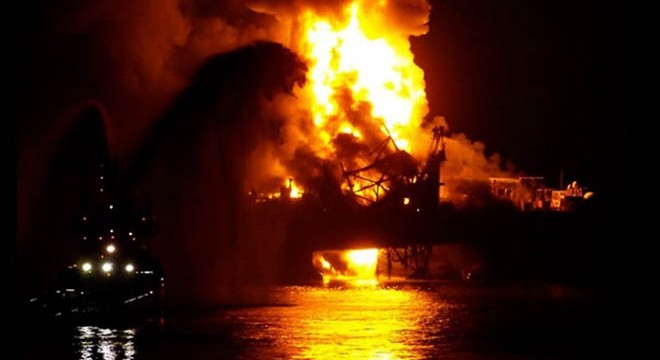 Endonezya da petrol kuyusunda yangın: En az 10 kişi öldü