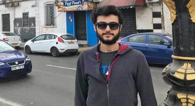 Erasmus öğrencisi Serdar, Cezayir de mahsur kaldı