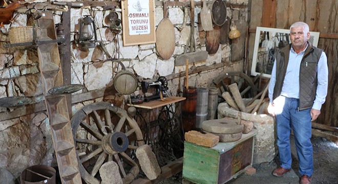 Eski tarım aletlerinden  Osmanlı Torunu Müzesi  oluşturdu