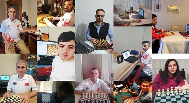 FIDE Engelliler Online Satranç Olimpiyatı nda ilk aşama sona erdi