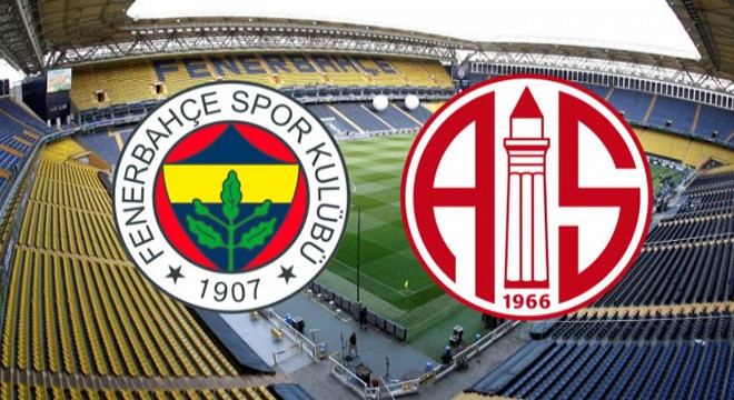 Fenerbahçe - Antalyaspor: 3-2