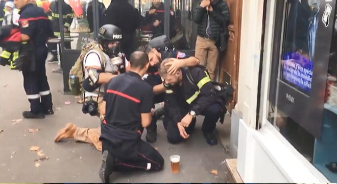 Fransa’da itfaiye erleri polisle çatıştı