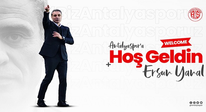 Fraport TAV Antalyaspor, Ersun Yanal ı açıkladı