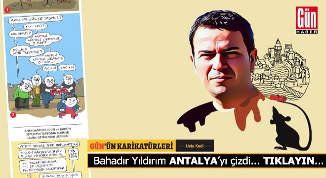 GÜN ÜN KARİKATÜRLERİ... Antalyaspor ve siyaset