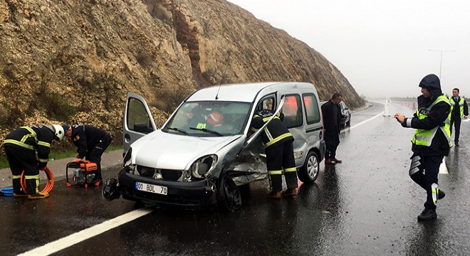 Gaziantep te trafik kazası: 4 yaralı