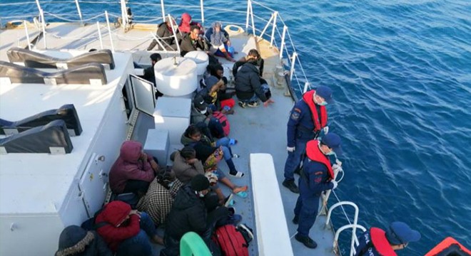 Göçmenleri Türk Sahil Güvenliği kurtardı