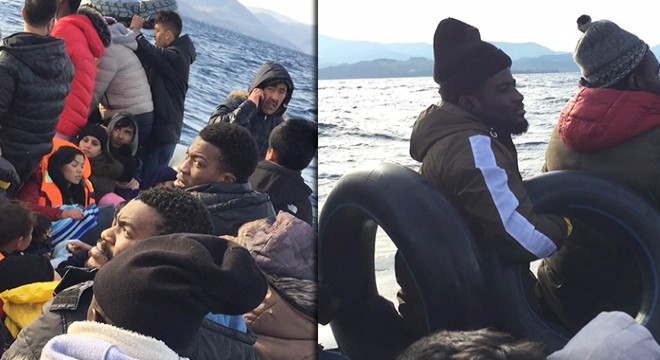 Göçmenlerin denizde 11 saatlik yaşam mücadelesi