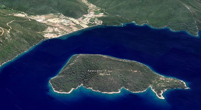 Gökova Körfezi ndeki satılık adanın fiyatı 50 milyon lira arttı