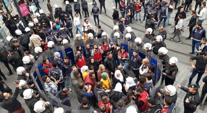HDP yürüyüşüne polis müdahalesi: 121 gözaltı