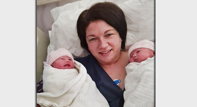 Hamileyken koronavirüse yakalanan anne komada ikiz doğurdu