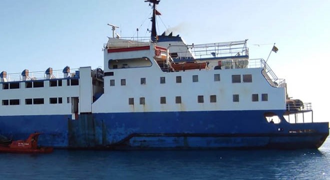Hasta hayvan yüklü Kongo bayraklı gemi Kıbrıs ta panik yarattı