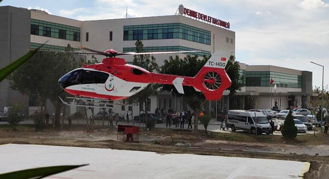 Hastaneye helikopter pisti