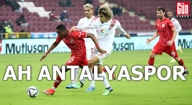 Hatayspor - Antalyaspor: 3-1