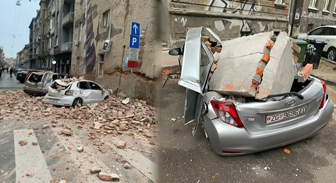 Hırvatistan da deprem: 1 ölü
