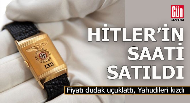 Hitler in saati açık artırmayla satıldı