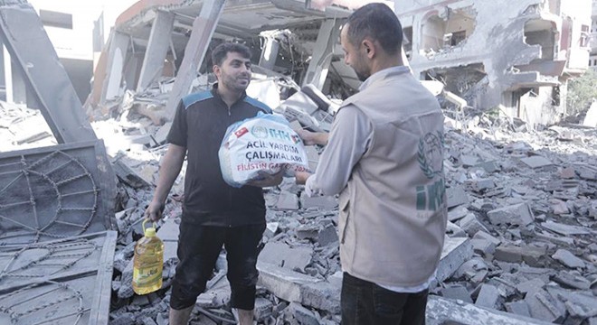 İHH: Gazze’de 80 bin kişiye destek ulaştırıldı