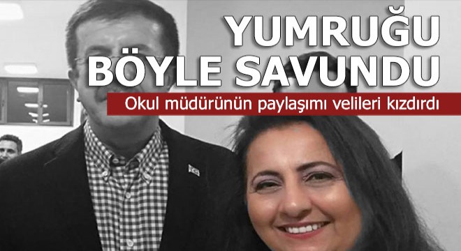 İlkokul müdüründen Kılıçdaroğlu’na yumruk atan saldırgana destek