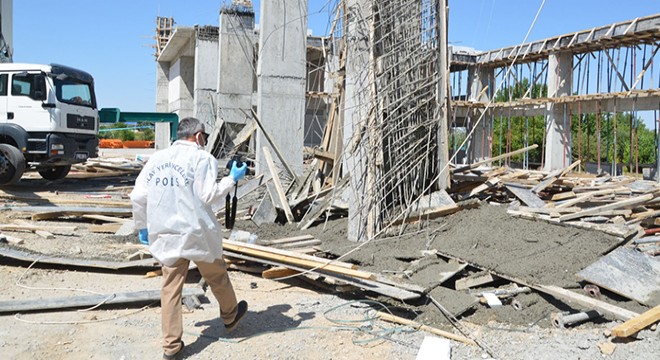 İnşaatta beton dökümü sırasında göçük: 3 işçi yaralı