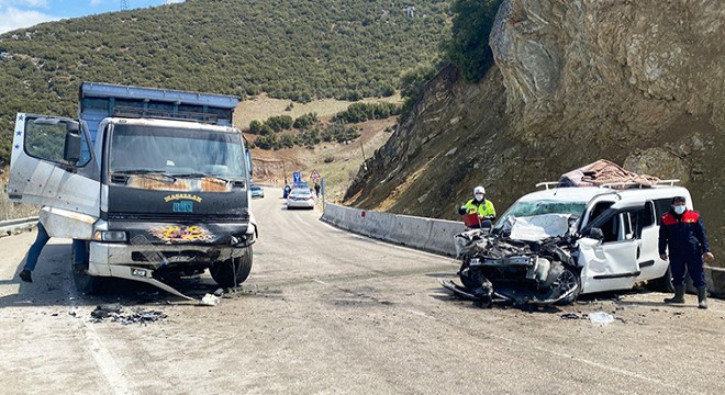 Isparta da trafik kazası: 1 ölü