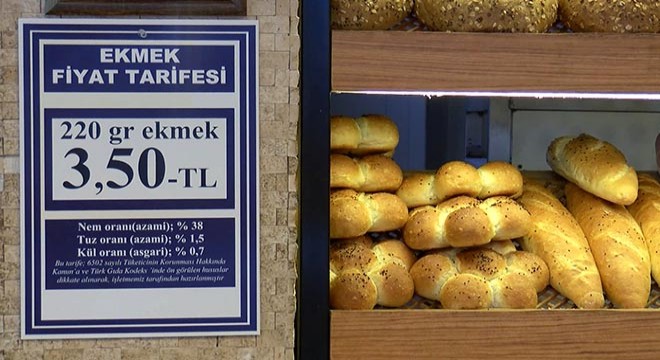 İstanbul da ekmeğe yine zam yaptılar