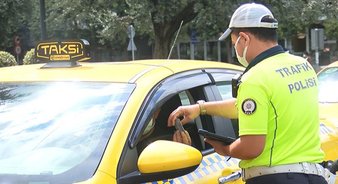İstanbul da taksicilere denetim