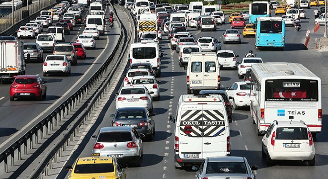 İstanbul da trafik yoğunluğu
