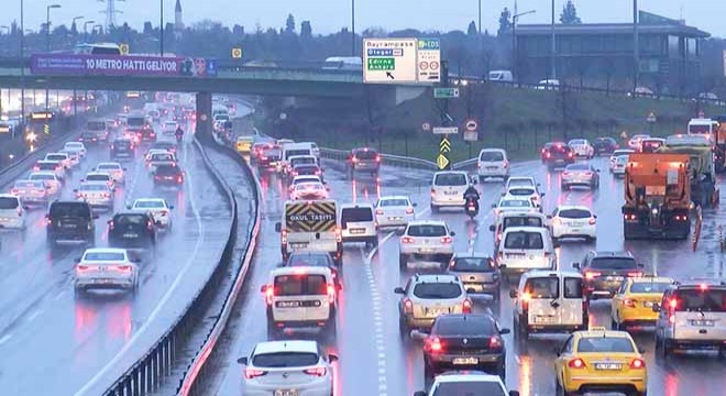 İstanbul da trafikte son durum