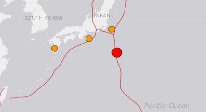 Japonya’da 6.4 büyüklüğünde deprem meydana geldi