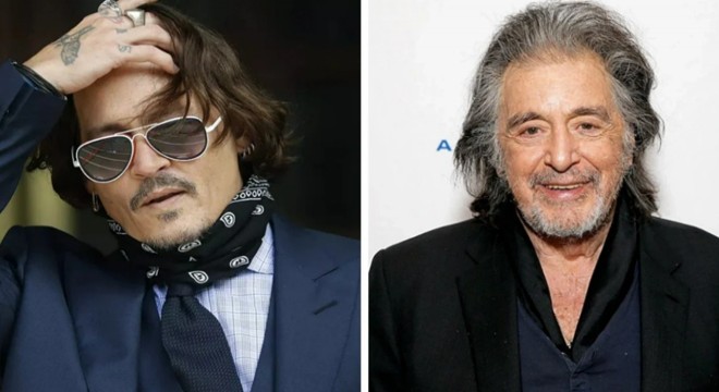 Johnny Depp ve Al Pacino aynı projede
