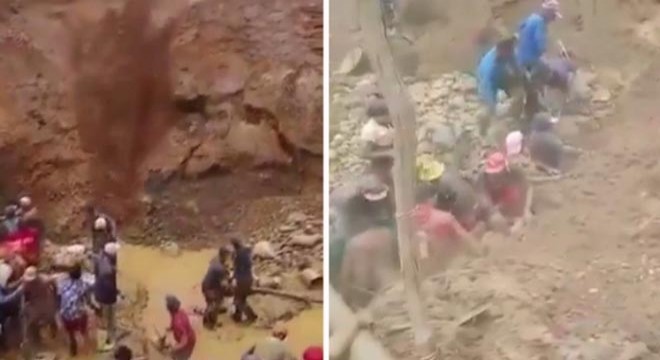 Kaçak altın madeninde heyelan: En az 30 ölü