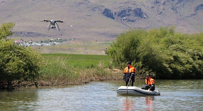 Kaçak inci kefali avcıları, termal dronlar ile takip ediliyor