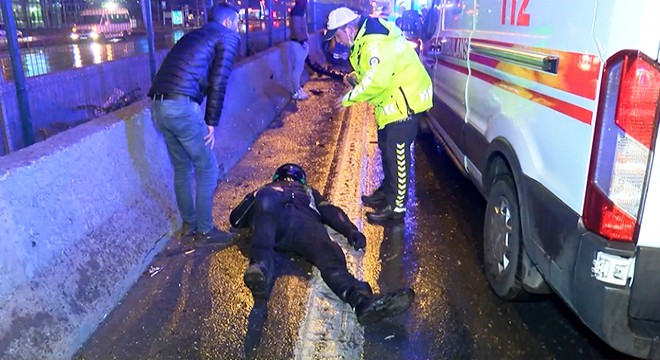 Kadıköy de zincirleme kaza: 4 yaralı