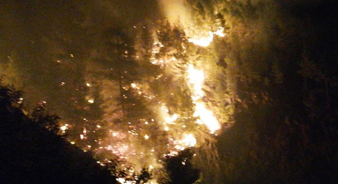Kahramanmaraş ta 35 hektar ormanlık alan yandı
