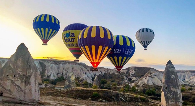 Kapadokya da balon uçuşları 22 Ağustos ta başlıyor