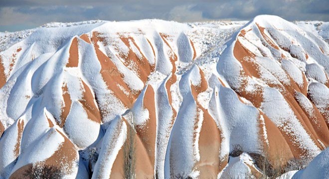 Kapadokya da kar güzelliği