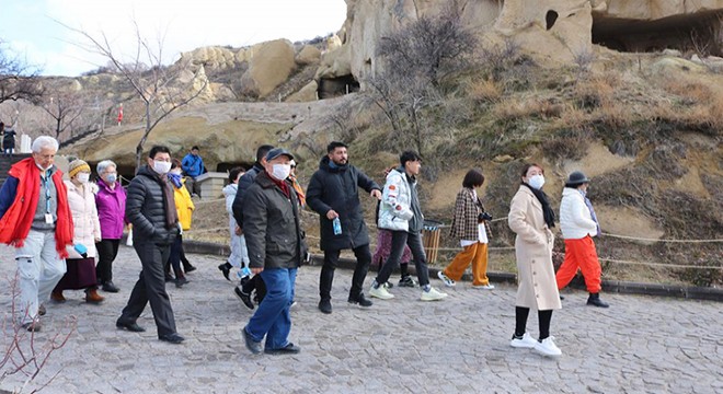 Kapadokya ya mart ayında 101 bin 313 turist ziyareti