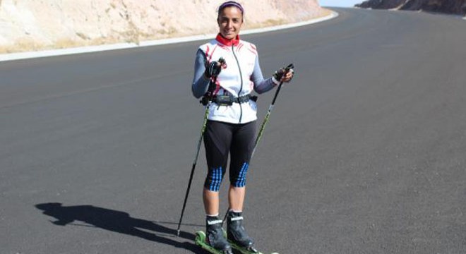 Kara yolunda çalışan Seher, olimpiyat vizesi için yarışacak