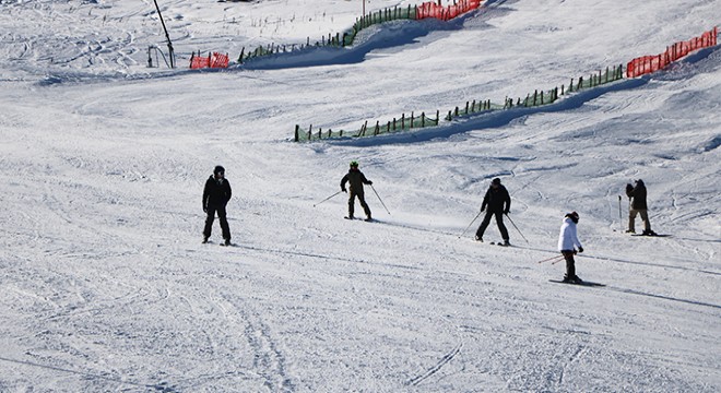 Kartalkaya da kayak sezonu kapanıyor