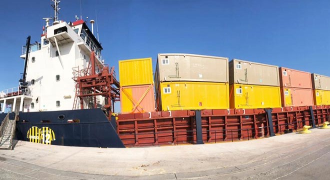 Katar’ın bağışladığı 10 bin konteynerin bir bölüm daha yola çıktı