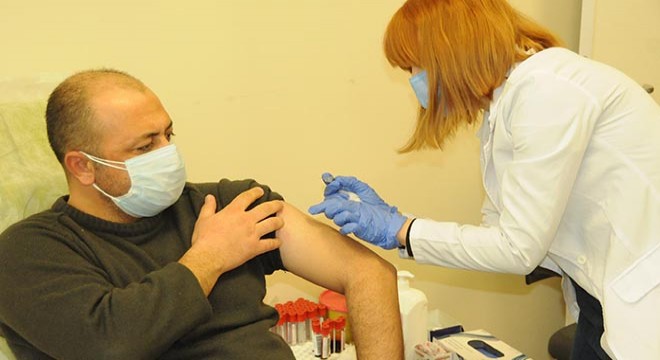 Kayseri de, Çin aşısının gönüllü vatandaş uygulaması başladı
